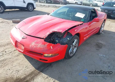 2000 Chevrolet Corvette z USA, uszkodzony, nr VIN 1G1YY22G9Y5128505